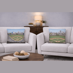 Chicago Cubs Wrigley Field Double - Sided Pillow - Stadium Vagabond