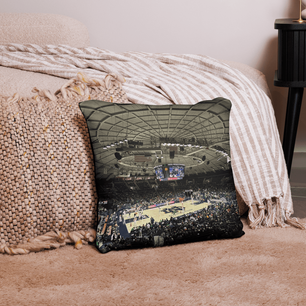 Notre Dame Fighting Irish Basketball Pillow - Stadium Vagabond
