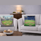 San Diego Padres - New and Old Pillow - Stadium Vagabond