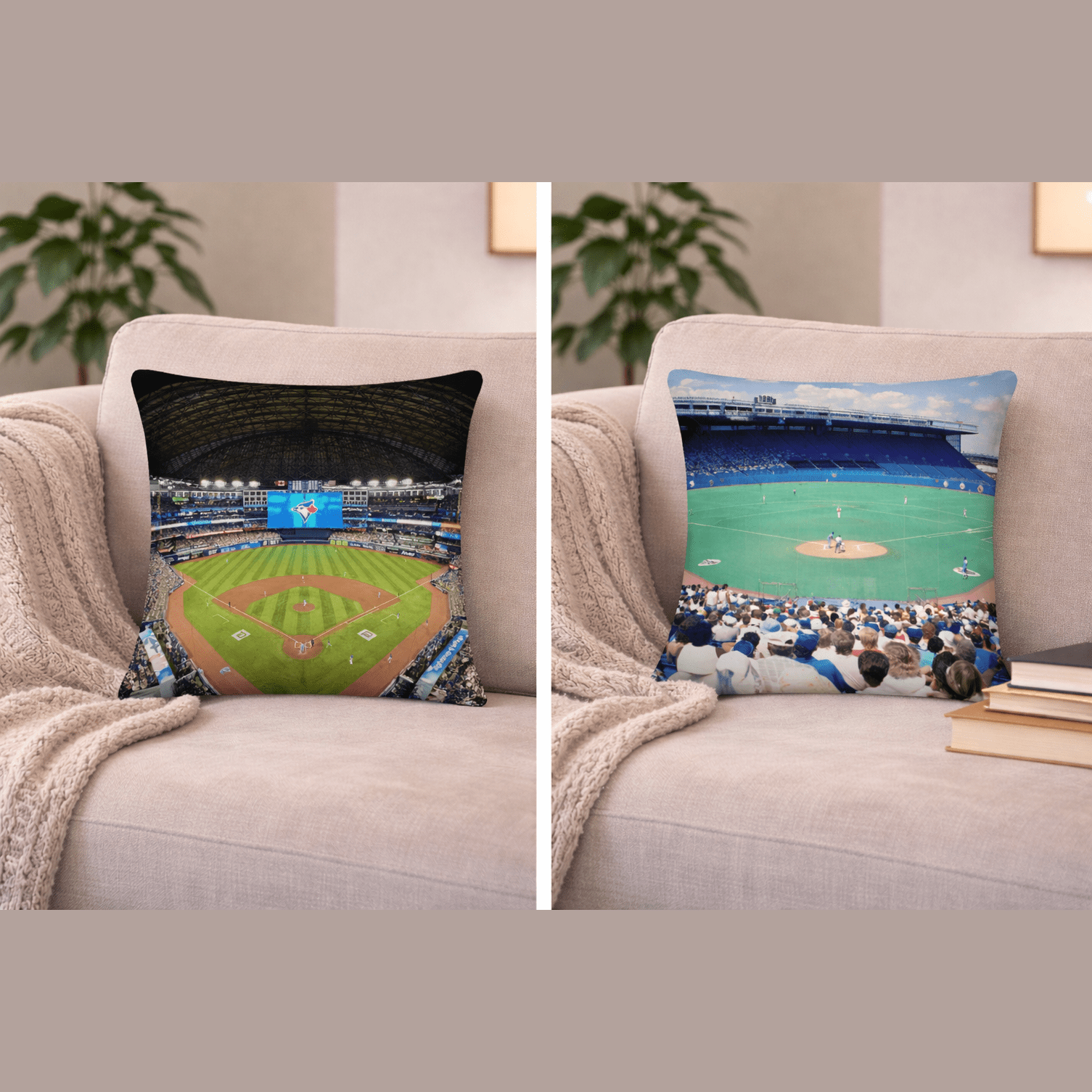Toronto Blue Jays Double - Sided Pillow - Stadium Vagabond