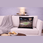 LA Memorial Coliseum - Heart of USC Trojans Pillow - Stadium Vagabond
