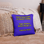 LSU - Saturday Night...Pillow - Stadium Vagabond