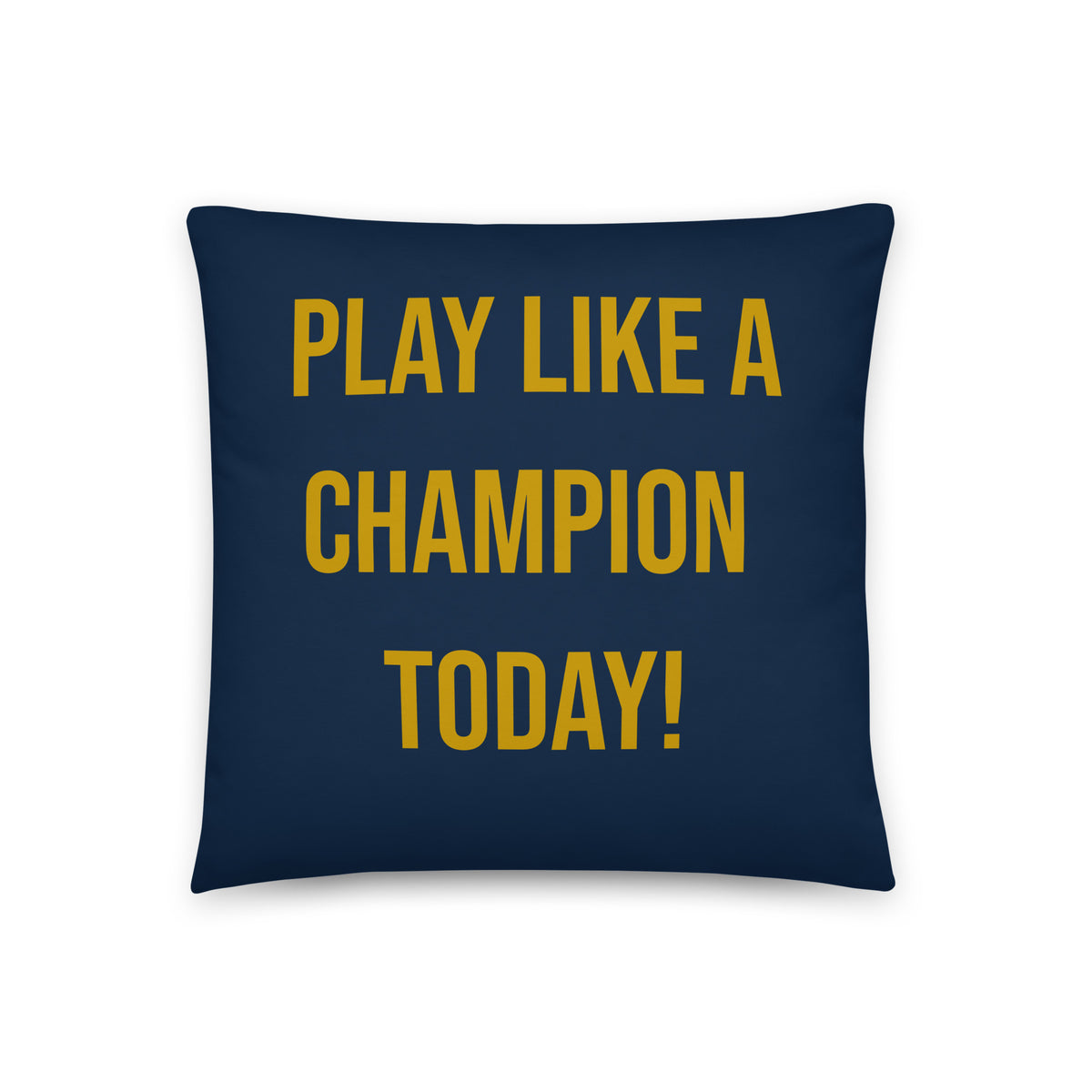 CUSTOMIZABLE Notre Dame Fighting Irish Basketball Pillow - Stadium Vagabond