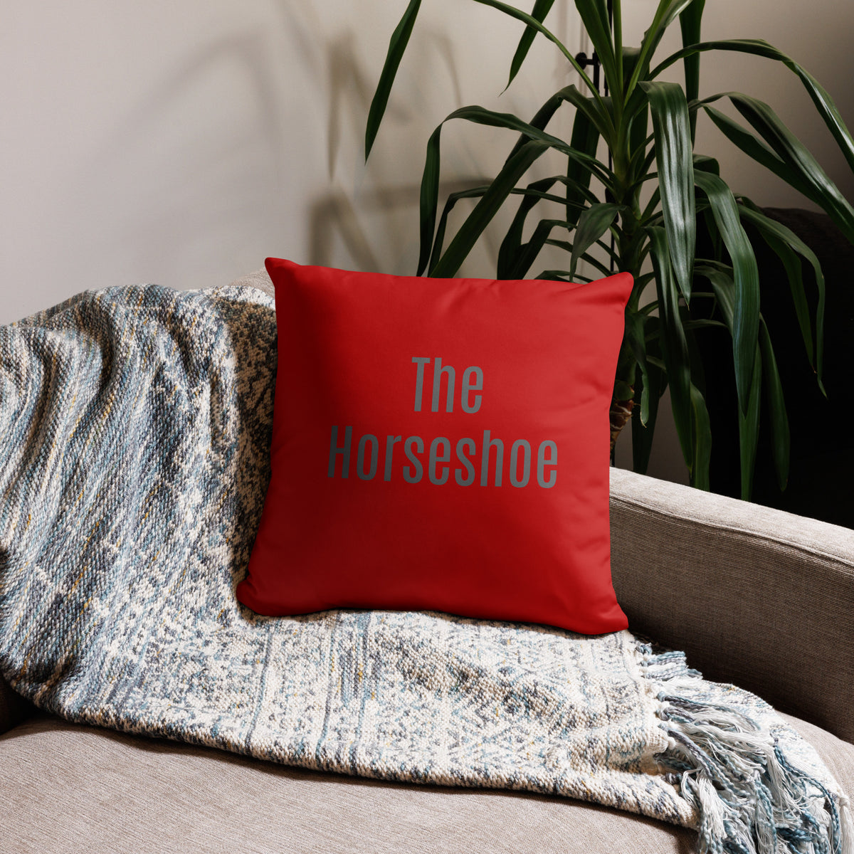CUSTOMIZABLE Ohio State Buckeyes Football Pillow - Stadium Vagabond