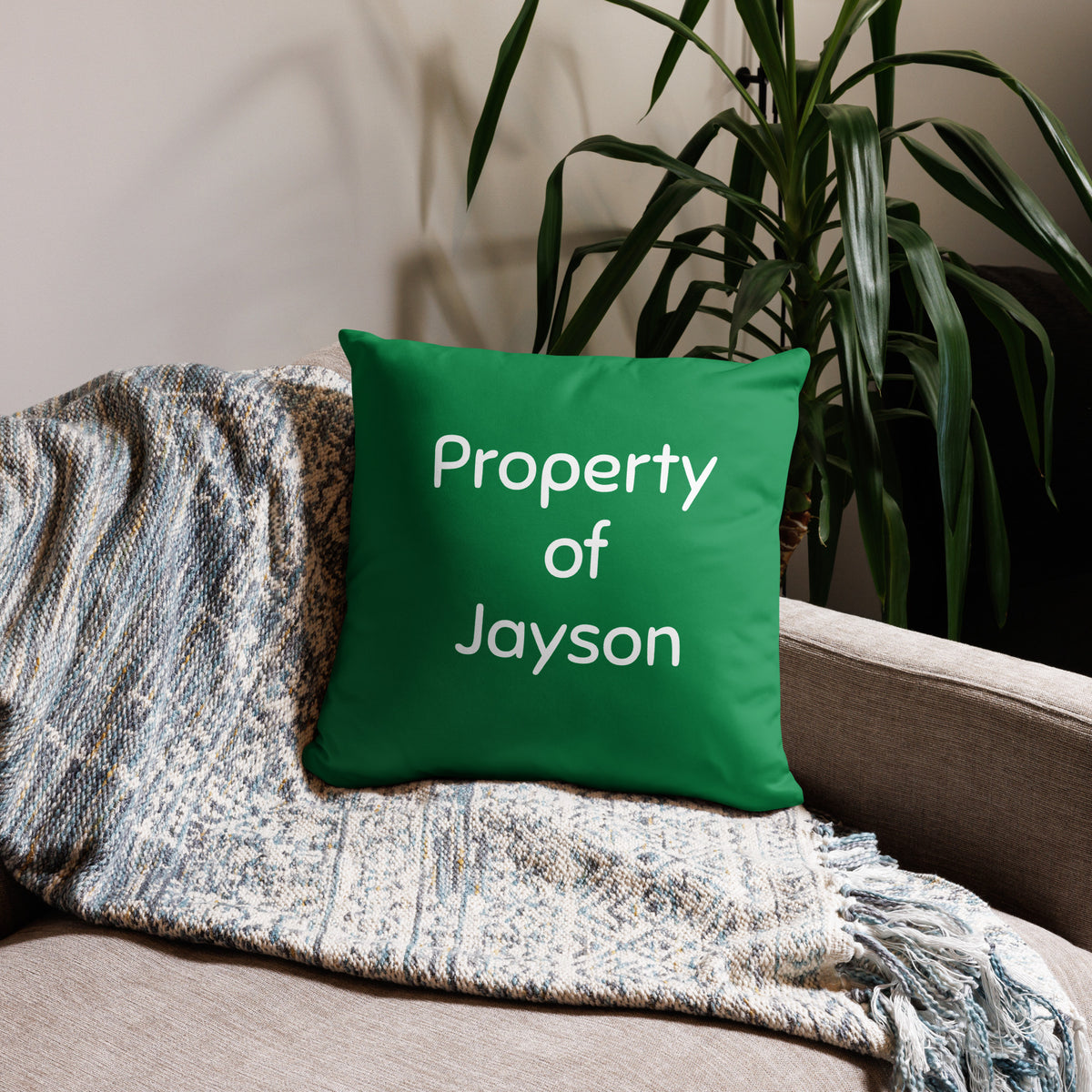 CUSTOMIZABLE Boston Celtics Pillow - Stadium Vagabond