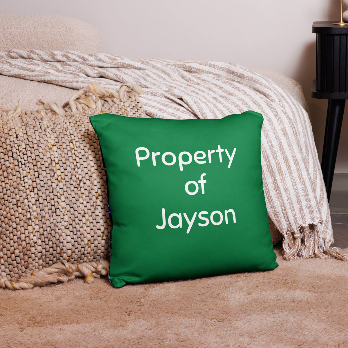 CUSTOMIZABLE Boston Celtics Pillow - Stadium Vagabond