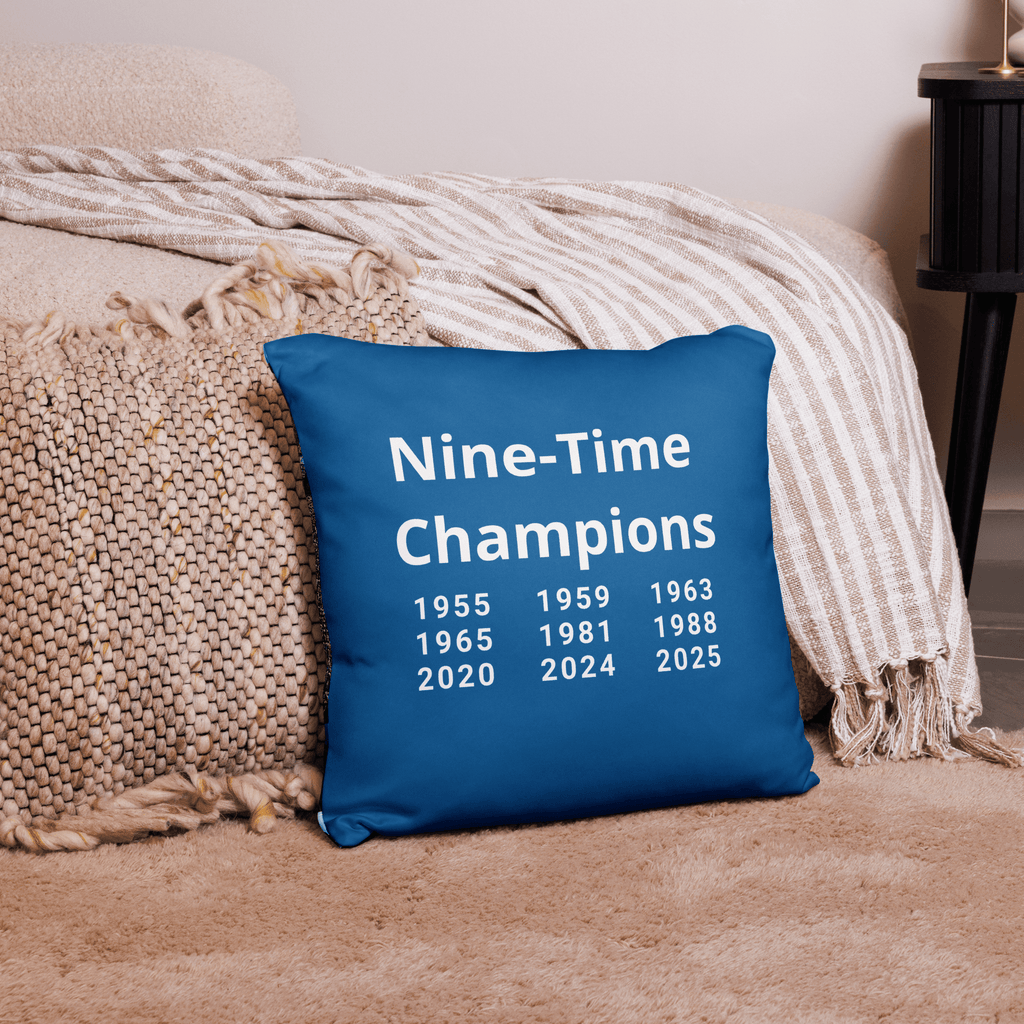 Los Angeles Dodgers Customizable Pillow - Stadium Vagabond
