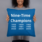 Los Angeles Dodgers Customizable Pillow - Stadium Vagabond