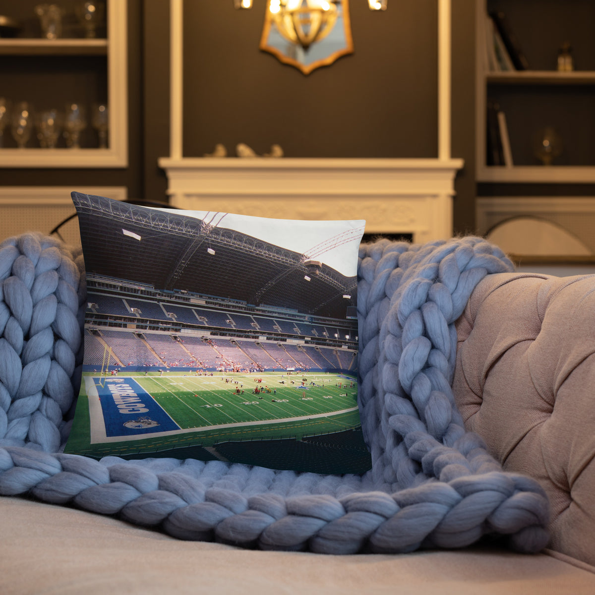 Dallas Cowboys AT&T Stadium Double - Sided Pillow - Stadium Vagabond
