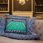 Lucas Oil Stadium - Home of the Indianapolis Colts Double - Sides Pillow - Stadium Vagabond