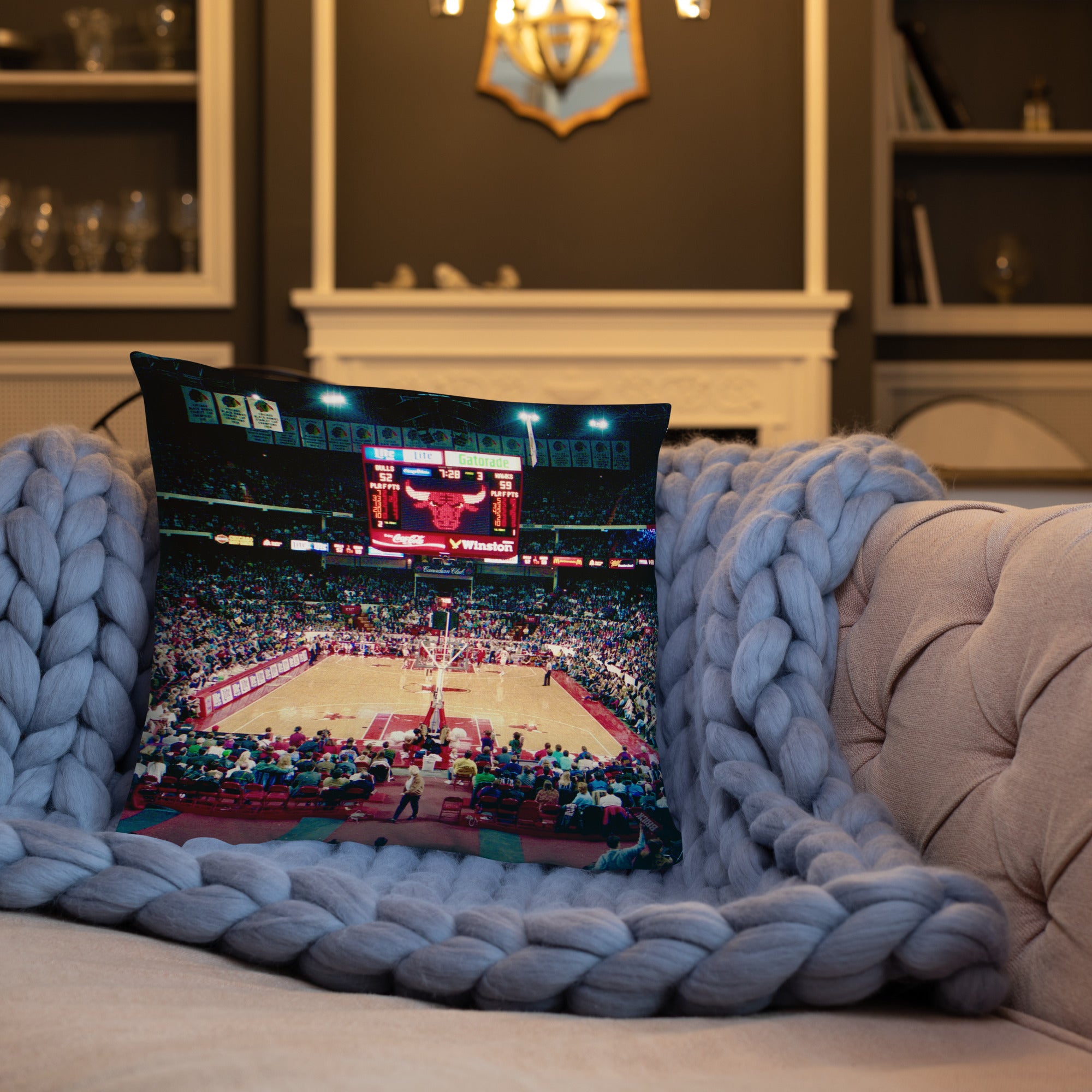 Chicago Bulls Double - Sided Pillow - Stadium Vagabond