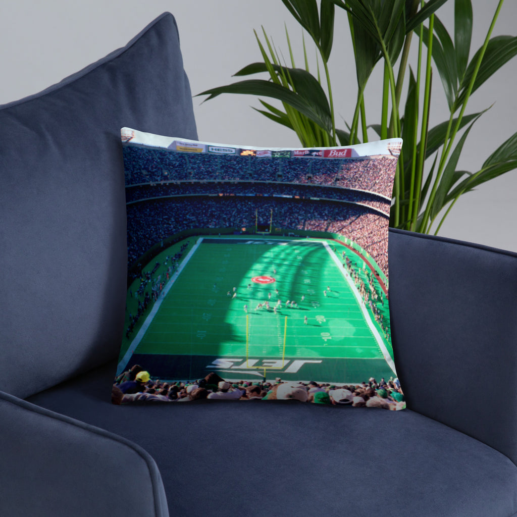 I ❤️ NY - Mets and Jets Pillow - Stadium Vagabond