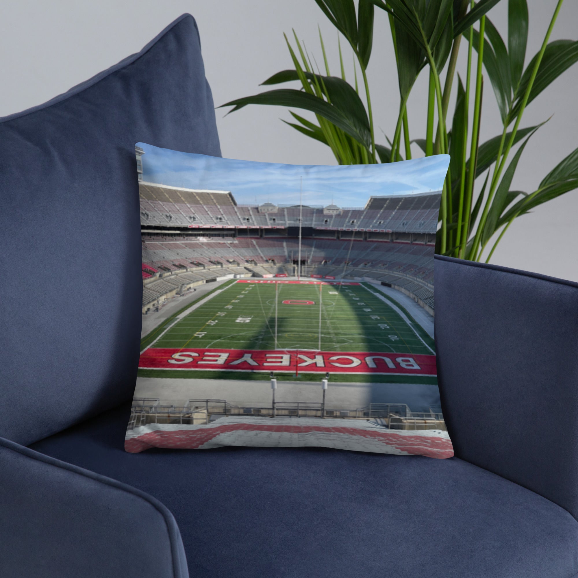 Ohio State Buckeye Pillow - 30 Years Later - Stadium Vagabond