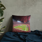 Arrowhead Stadium - Home of the Kansas City Chiefs Double - Sided Pillow - Stadium Vagabond