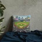 San Diego Padres - New and Old Pillow - Stadium Vagabond