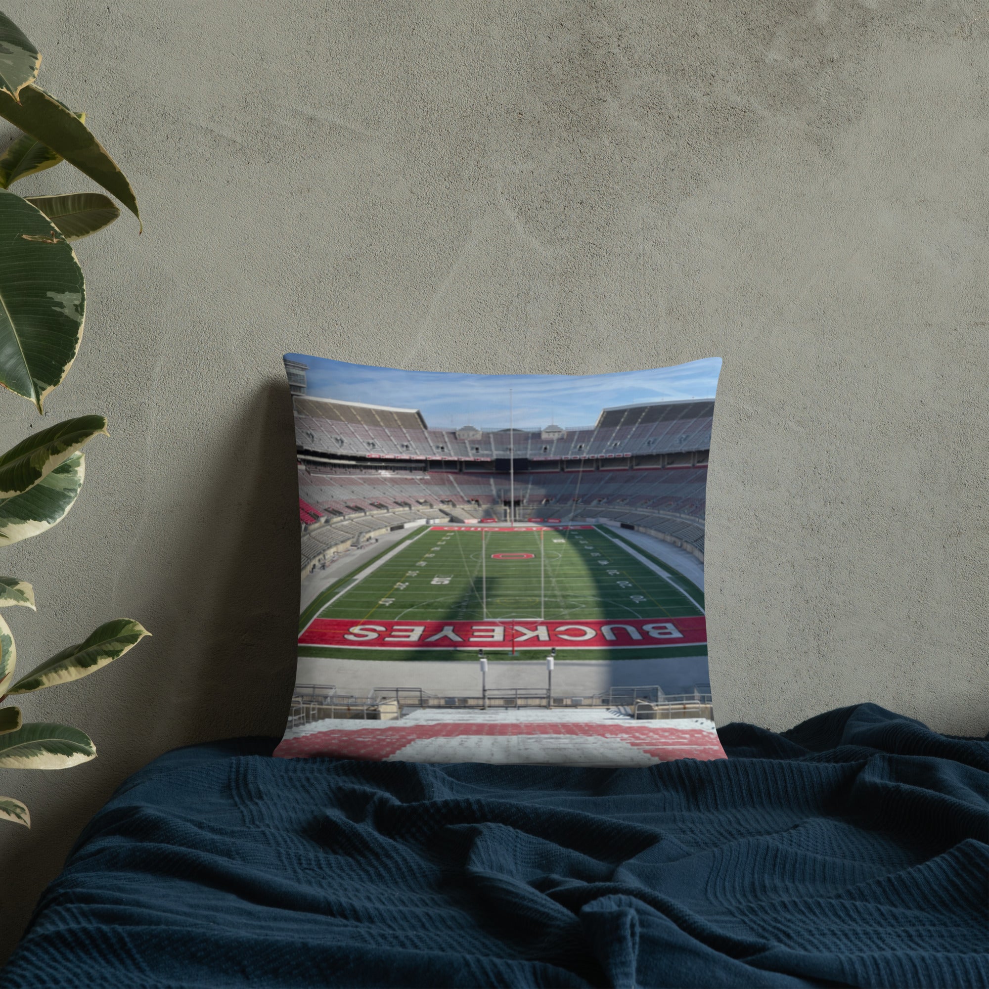 Ohio State Buckeye Pillow - 30 Years Later - Stadium Vagabond