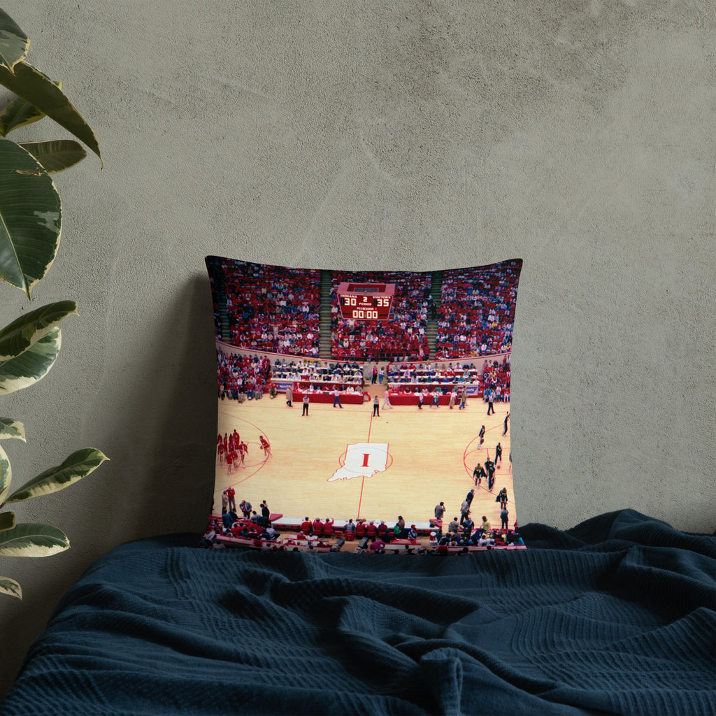 Indiana University Hoosiers Retro Pillow - Stadium Vagabond