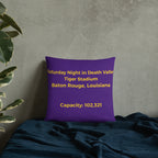 LSU - Saturday Night...Pillow - Stadium Vagabond