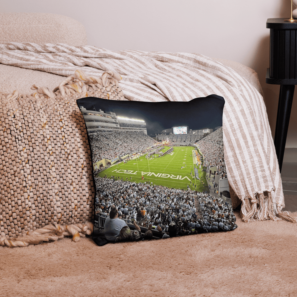 Virginia Tech Hokies Lane Stadium Pillow