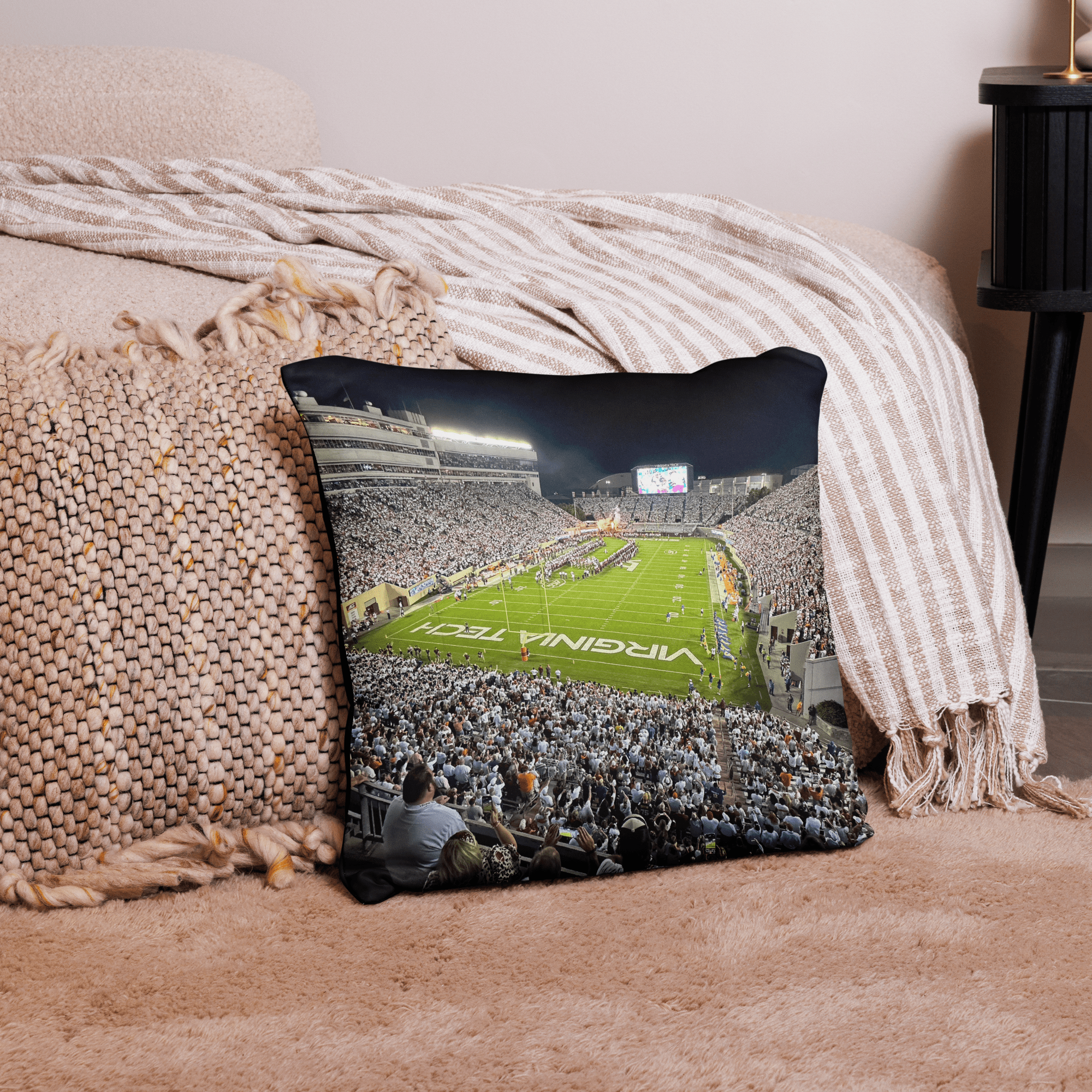 Virginia Tech Hokies Lane Stadium Pillow