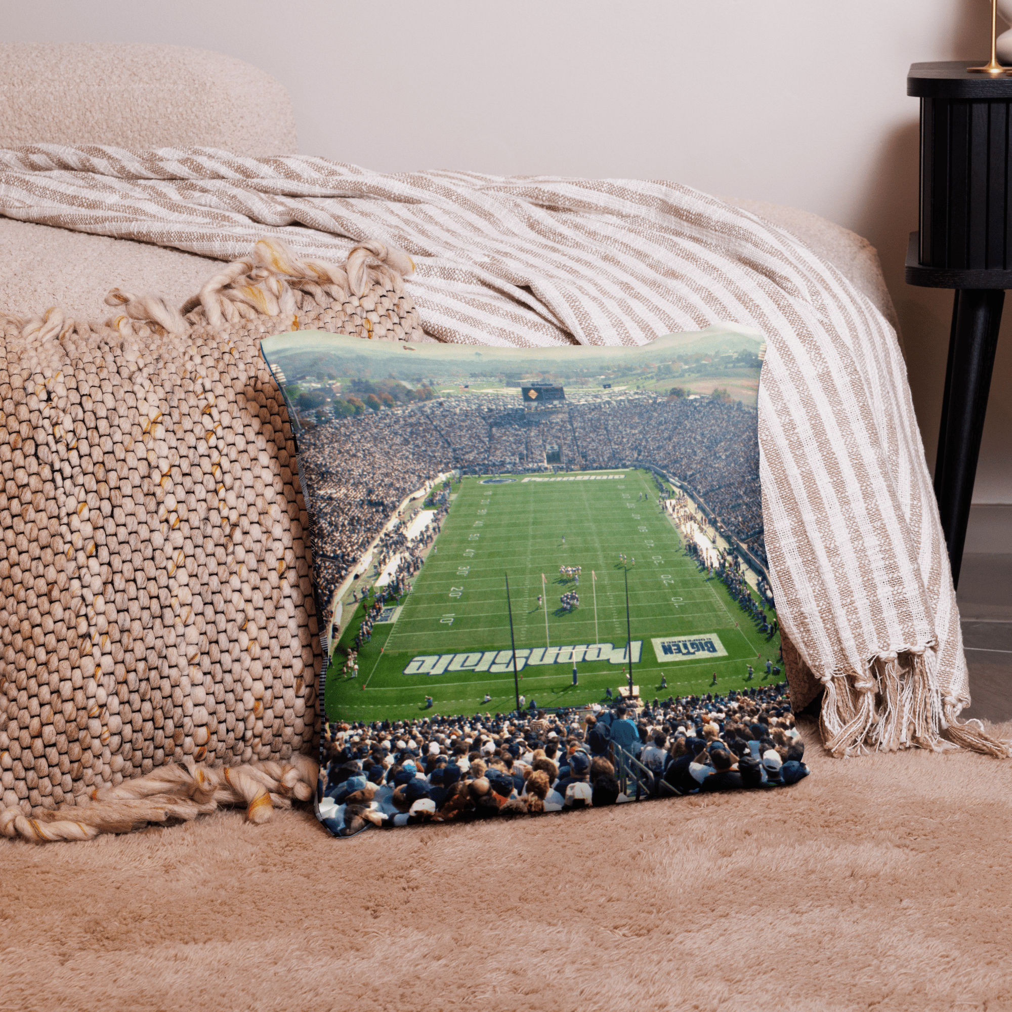 Penn State Double - Sided Pillow - Stadium Vagabond