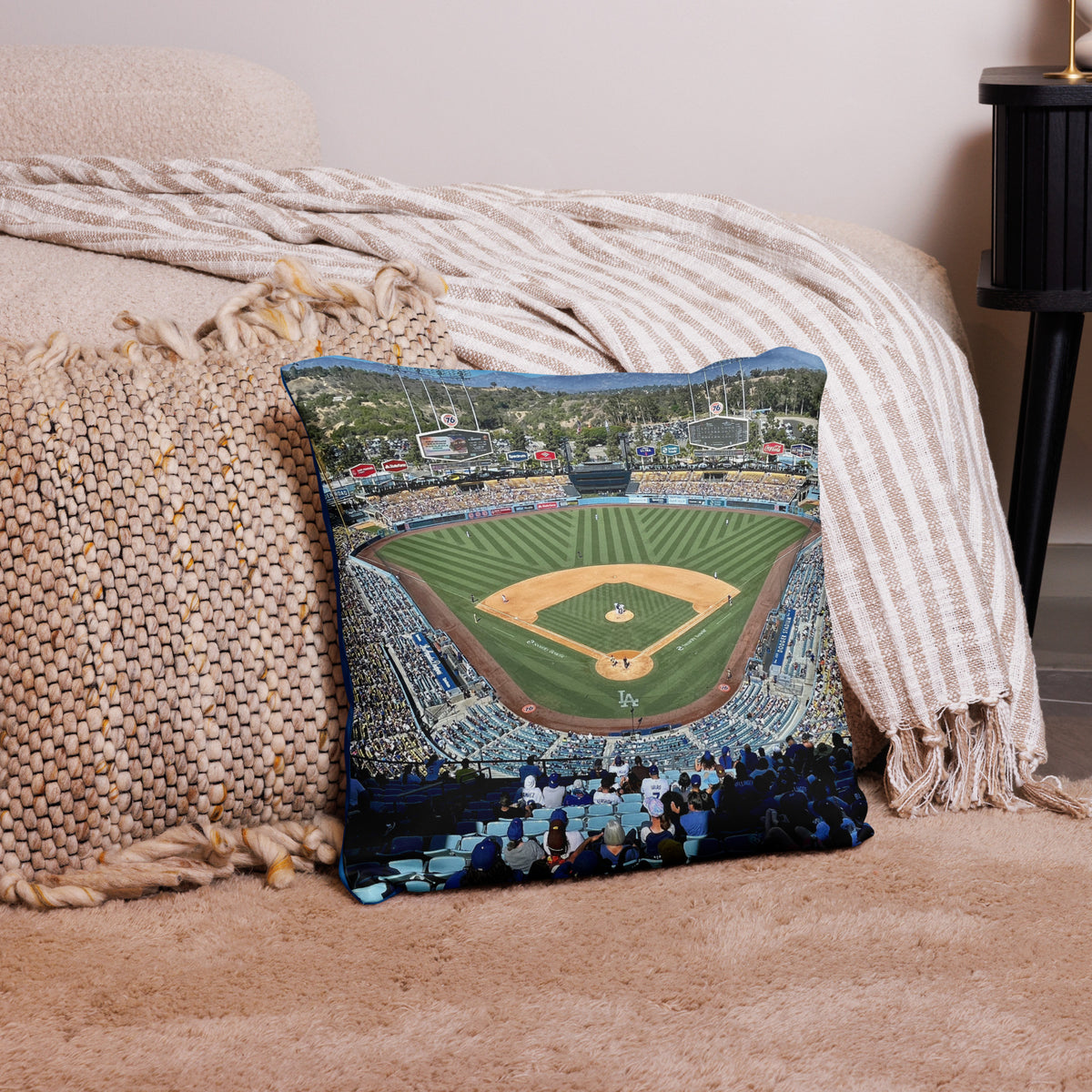 Los Angeles Dodgers Pillow - Stadium Vagabond