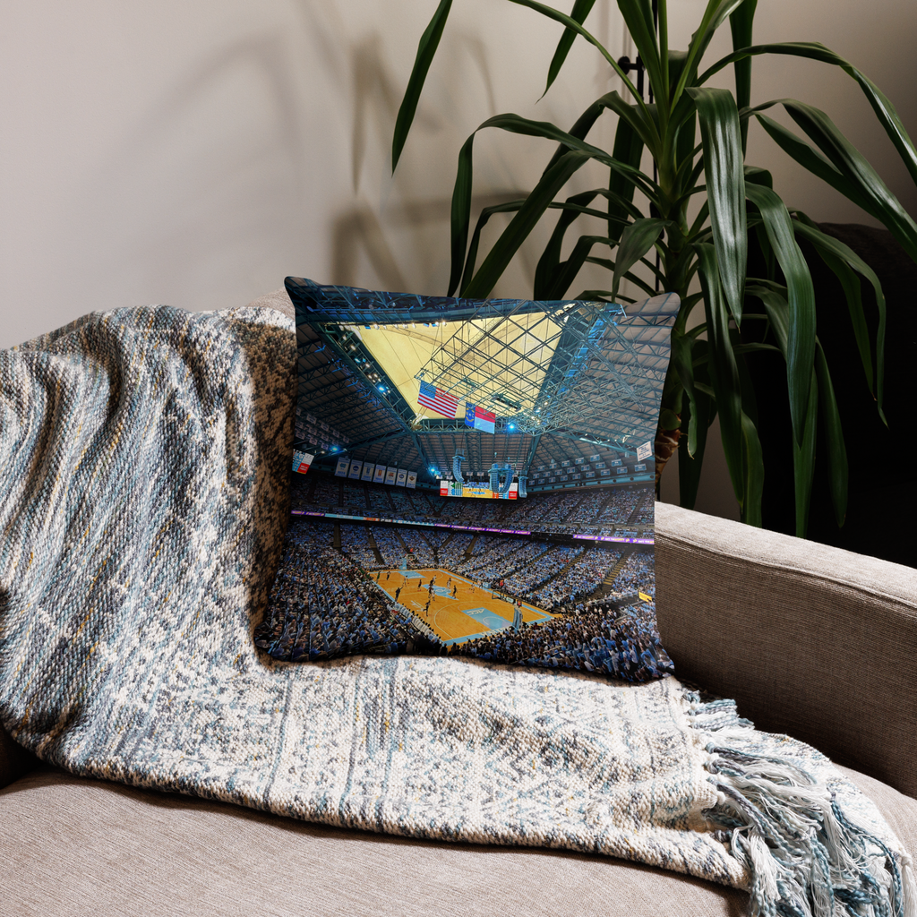 CUSTOMIZABLE UNC Tar Heels Basketball Pillow