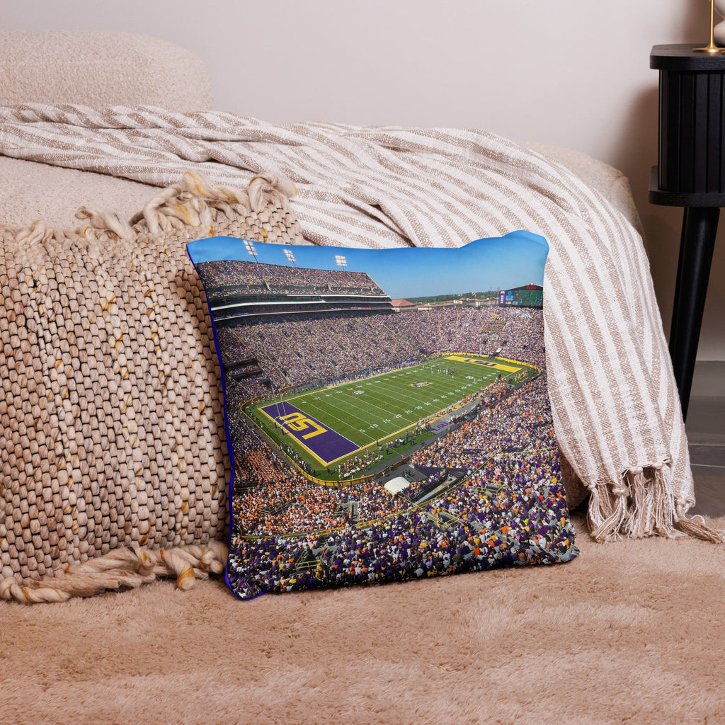 LSU - Saturday Night...Pillow - Stadium Vagabond