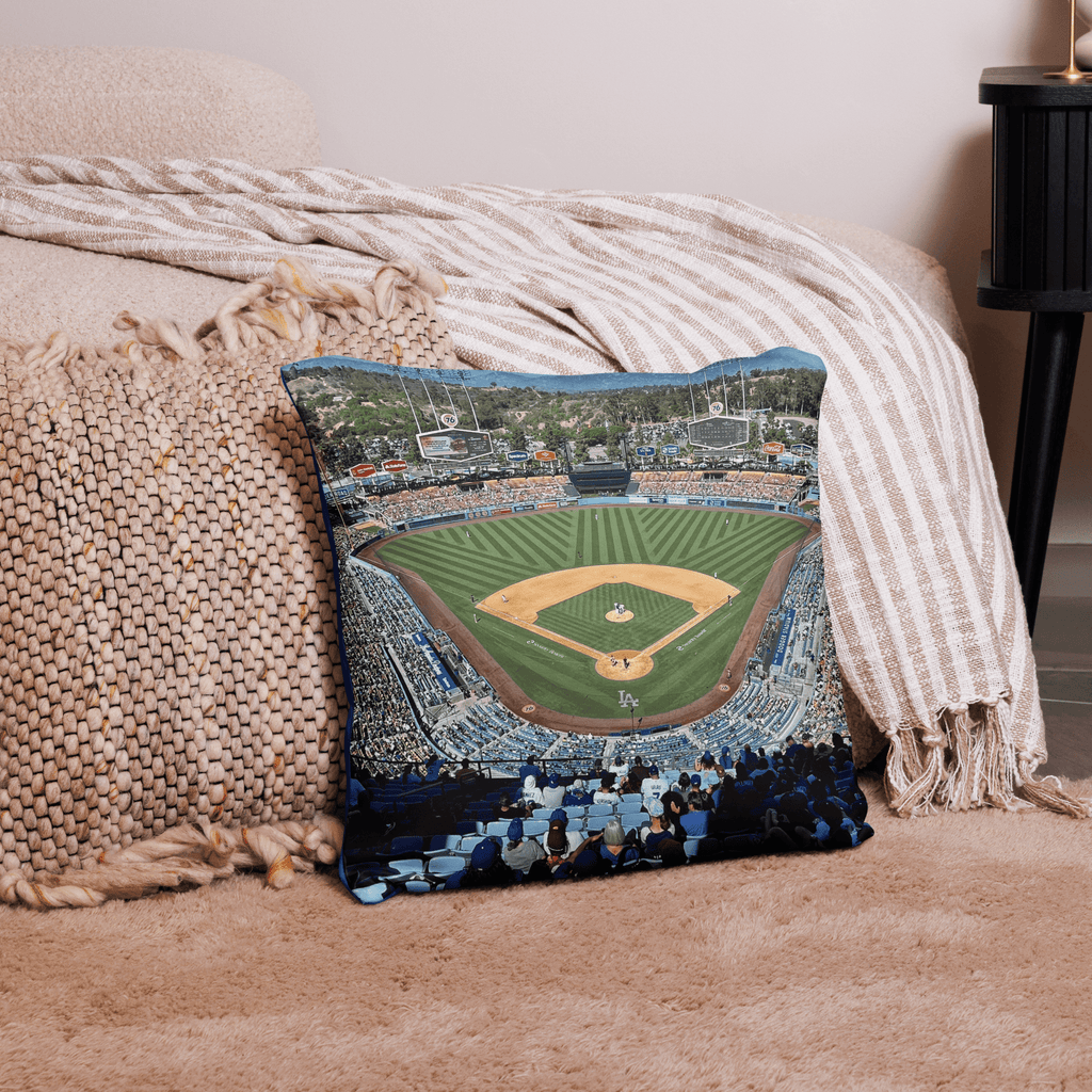 Los Angeles Dodgers Customizable Pillow - Stadium Vagabond