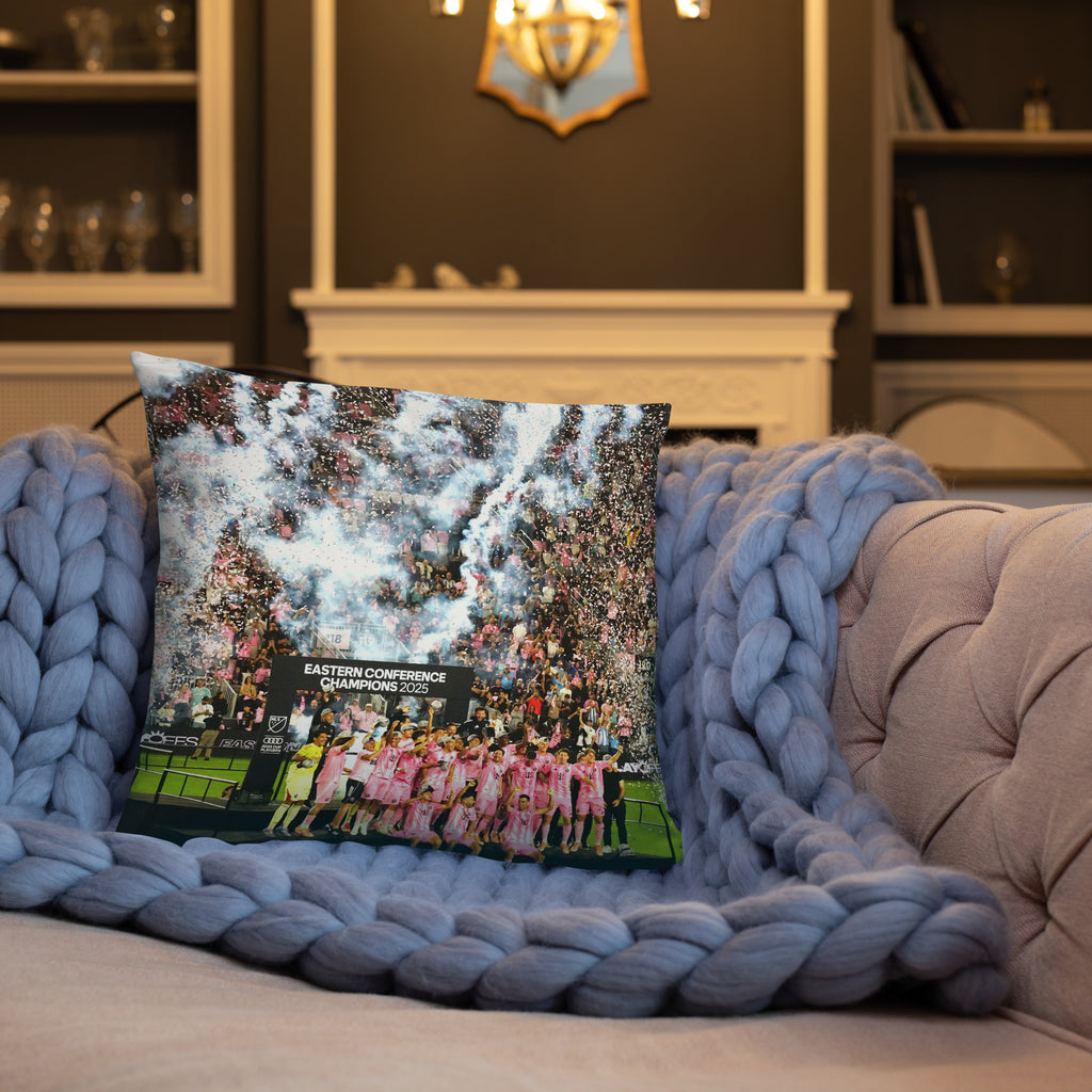 Inter Miami CF - Eastern Conference Championship Pillow - Stadium Vagabond
