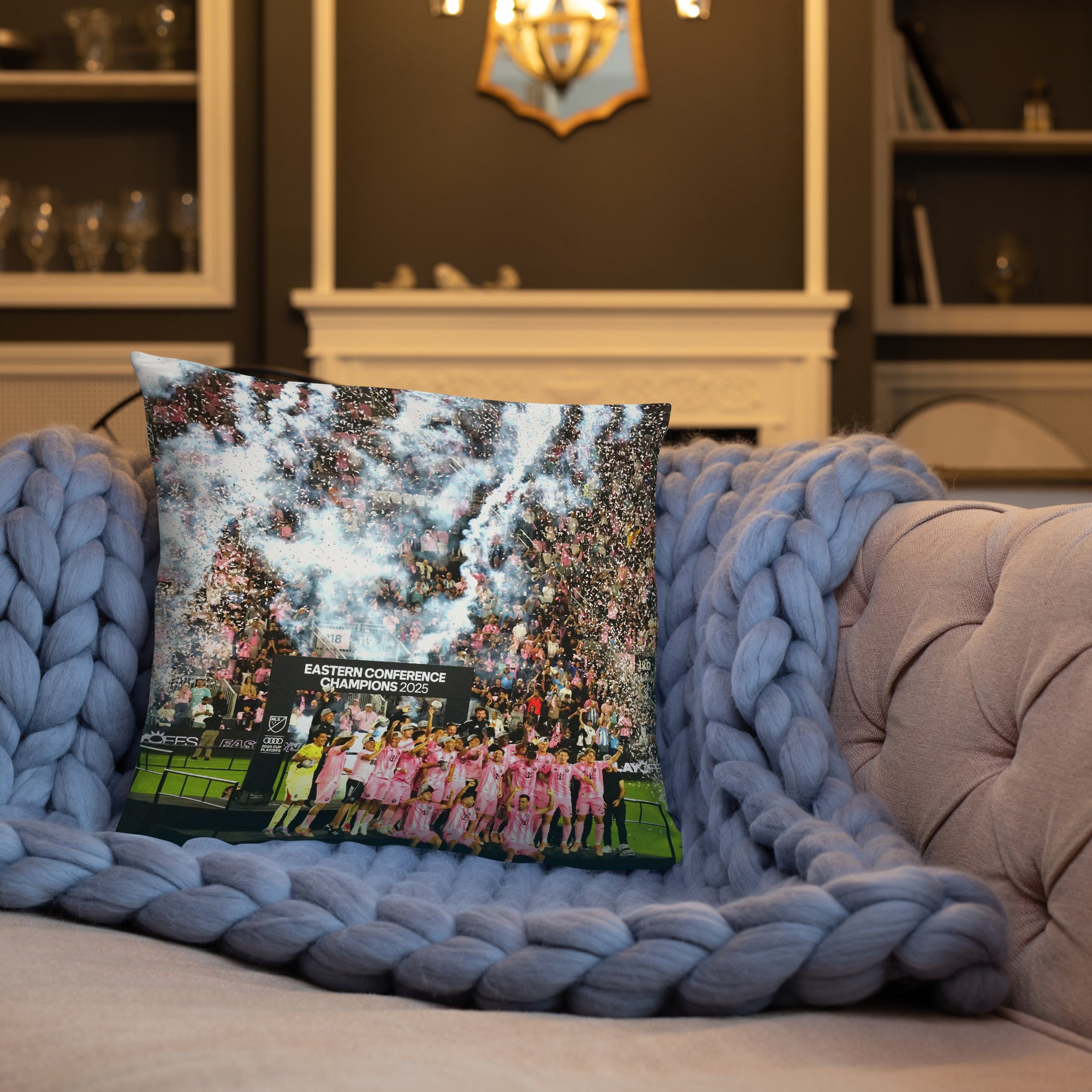 Inter Miami CF - Eastern Conference Championship Pillow - Stadium Vagabond