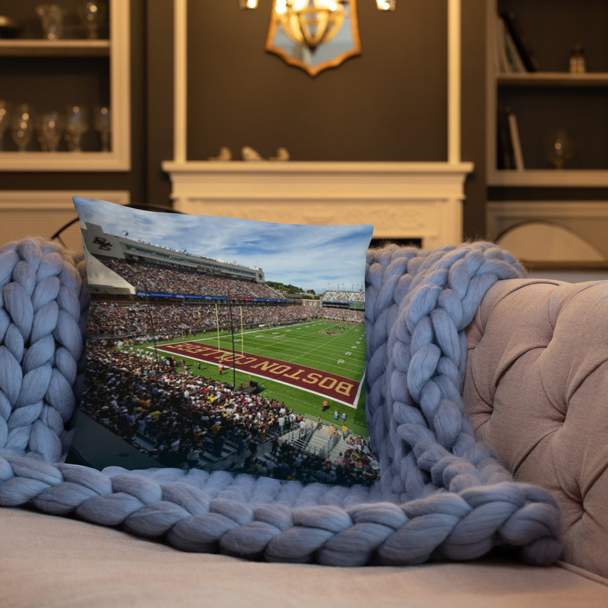 Boston College Eagles Football Pillow - Stadium Vagabond