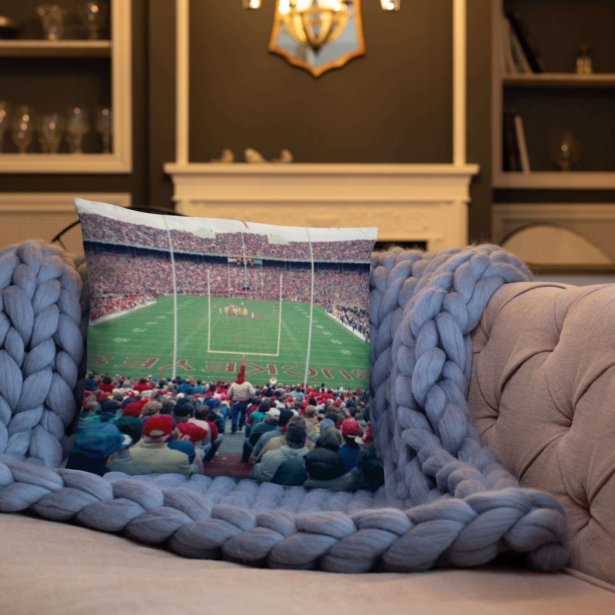 Ohio State Buckeye Pillow - 30 Years Later - Stadium Vagabond