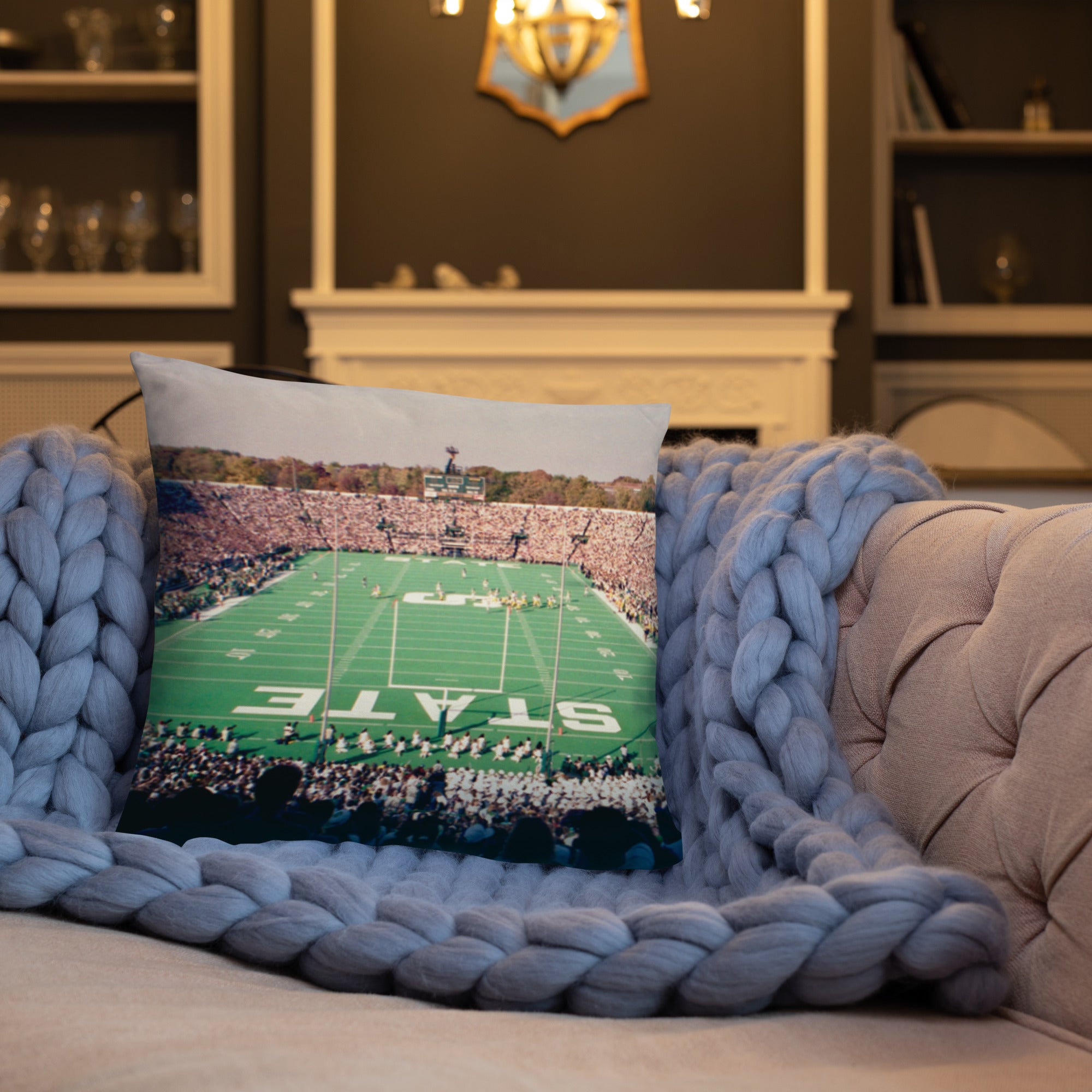 Michigan State Spartans Pillow - Stadium Vagabond