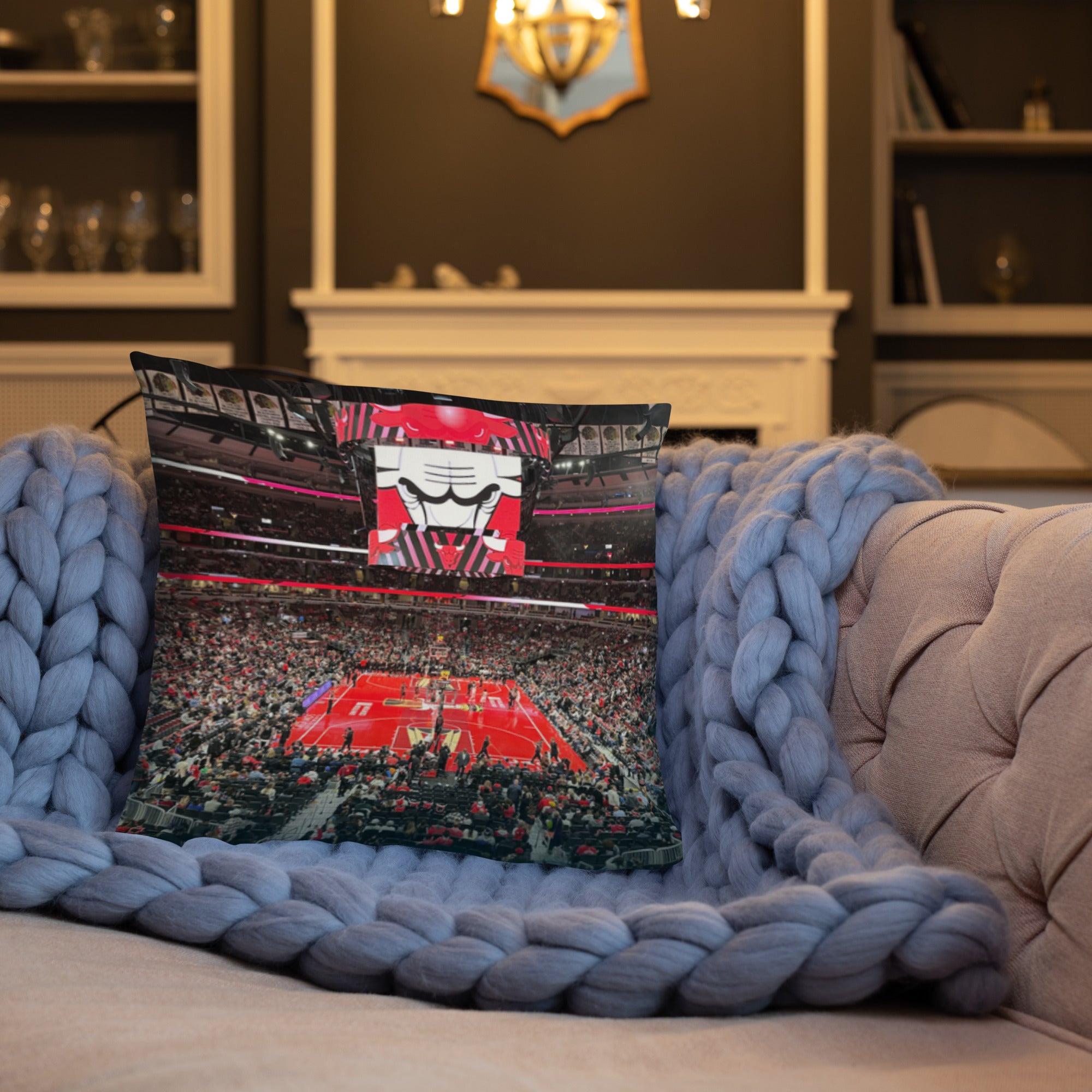Chicago Bulls Double - Sided Pillow - Stadium Vagabond