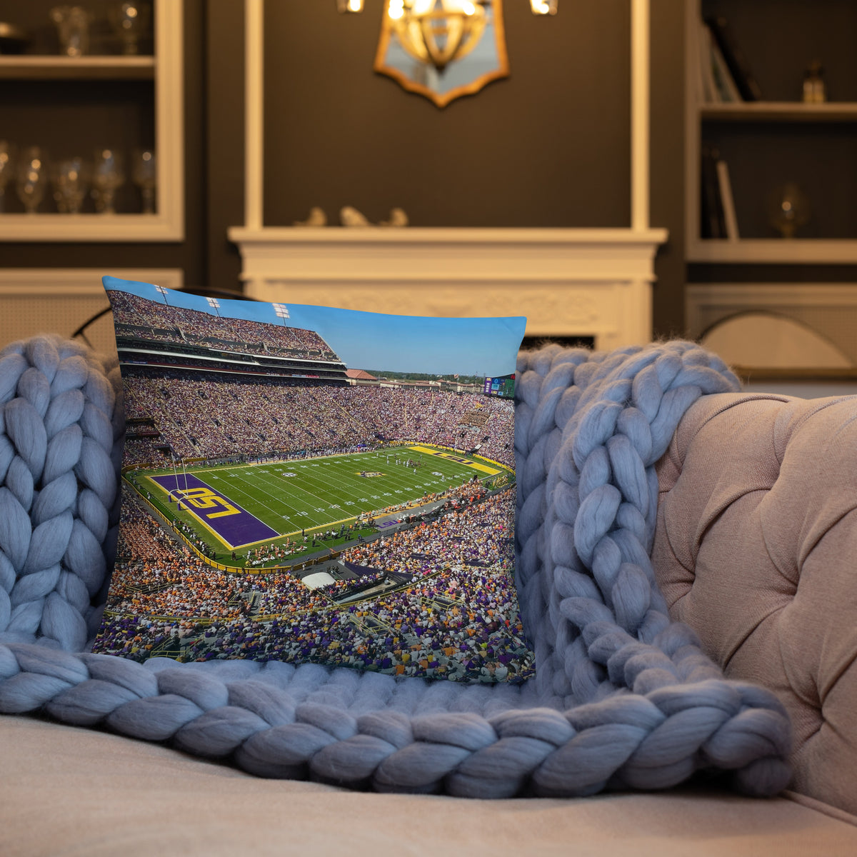 LSU - Saturday Night...Pillow - Stadium Vagabond