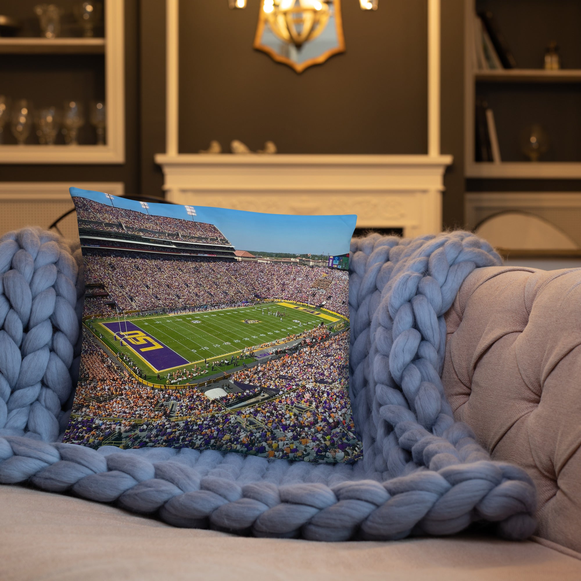 LSU - Saturday Night...Pillow - Stadium Vagabond
