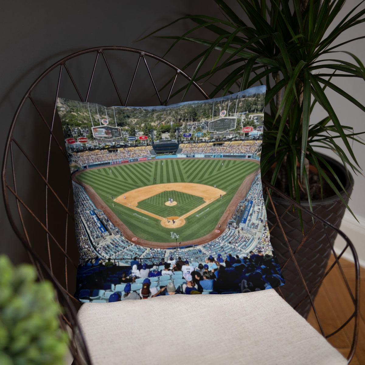 Los Angeles Dodgers Pillow - Stadium Vagabond