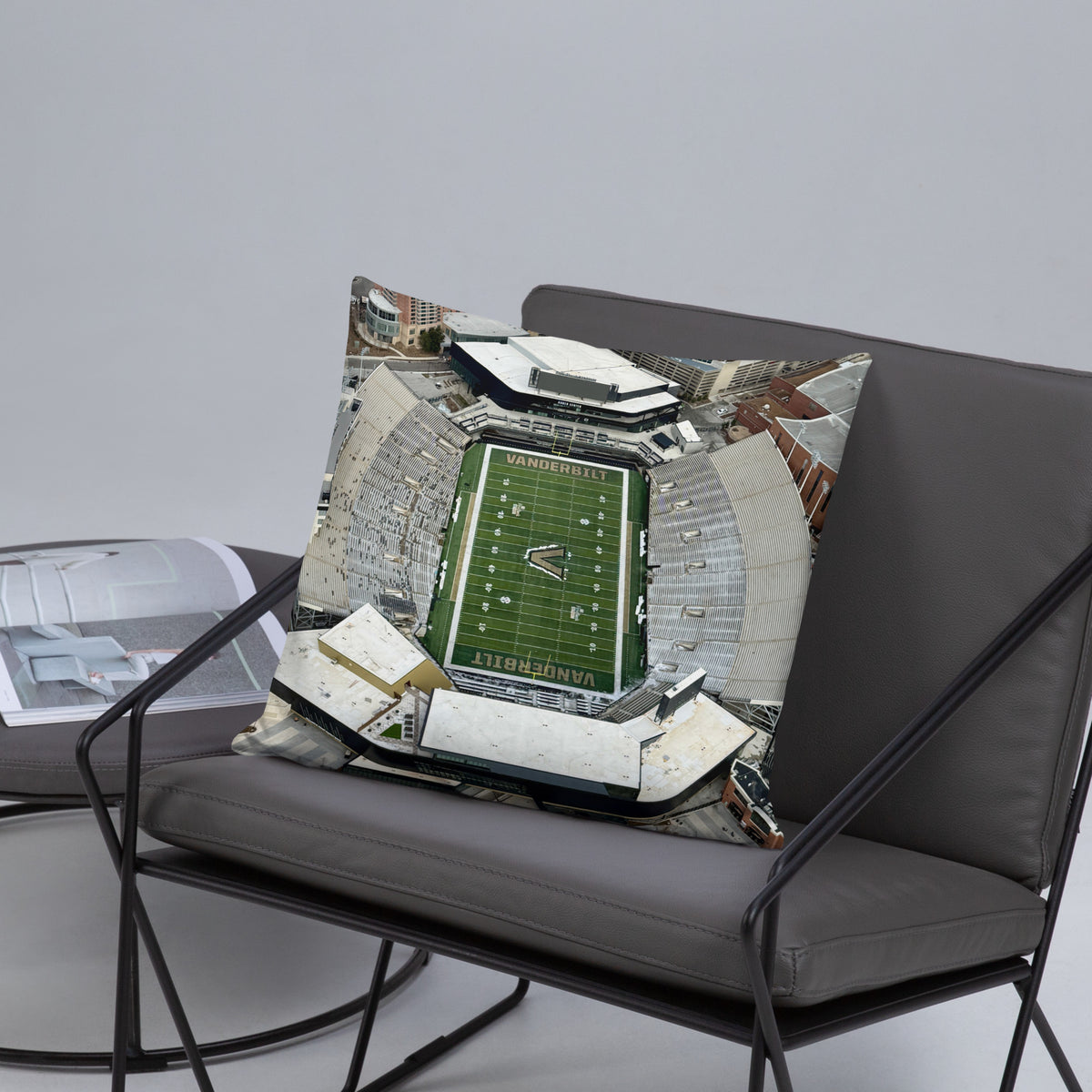 Vanderbilt Football From Above Pillow - Stadium Vagabond