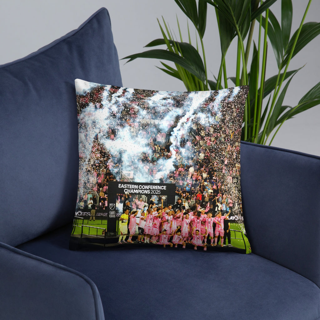Inter Miami CF - Eastern Conference Championship Pillow - Stadium Vagabond
