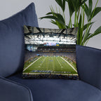 Detroit Lions Double - Sided Pillow - Pontiac Silverdome and Ford Field - Stadium Vagabond