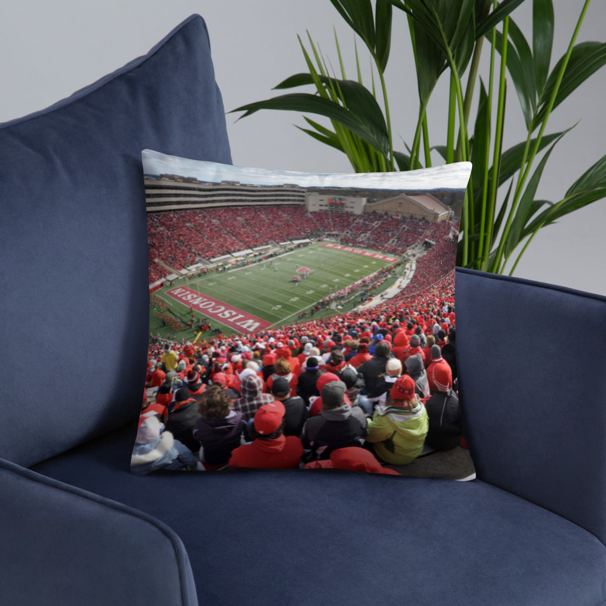 Wisconsin Badgers Camp Randall Pillow - Stadium Vagabond
