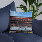 Ohio State vs. Michigan Hockey in Cleveland Pillow - Stadium Vagabond