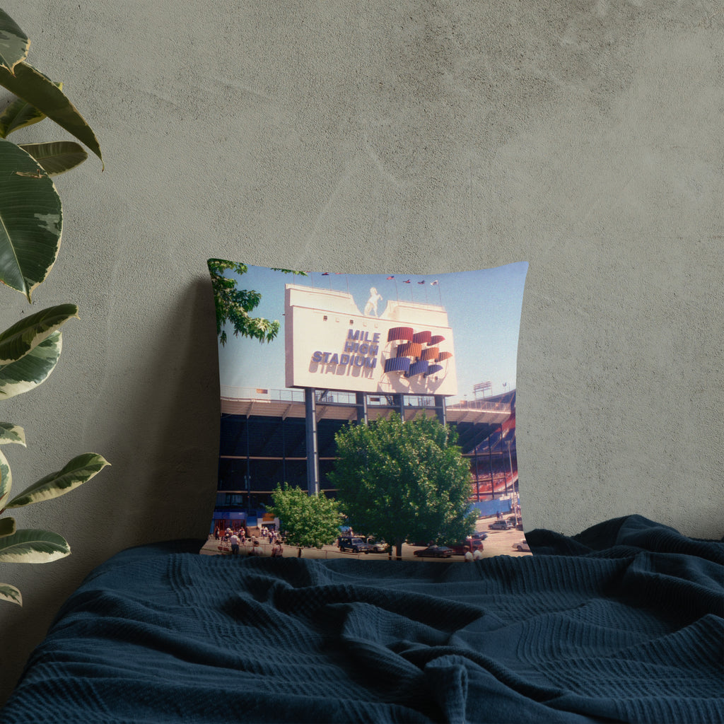 Denver Broncos - Mile High Stadium Pillow - Stadium Vagabond