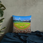 Fenway Park - Home of the Boston Red Sox Double - Sided Pillow - Stadium Vagabond