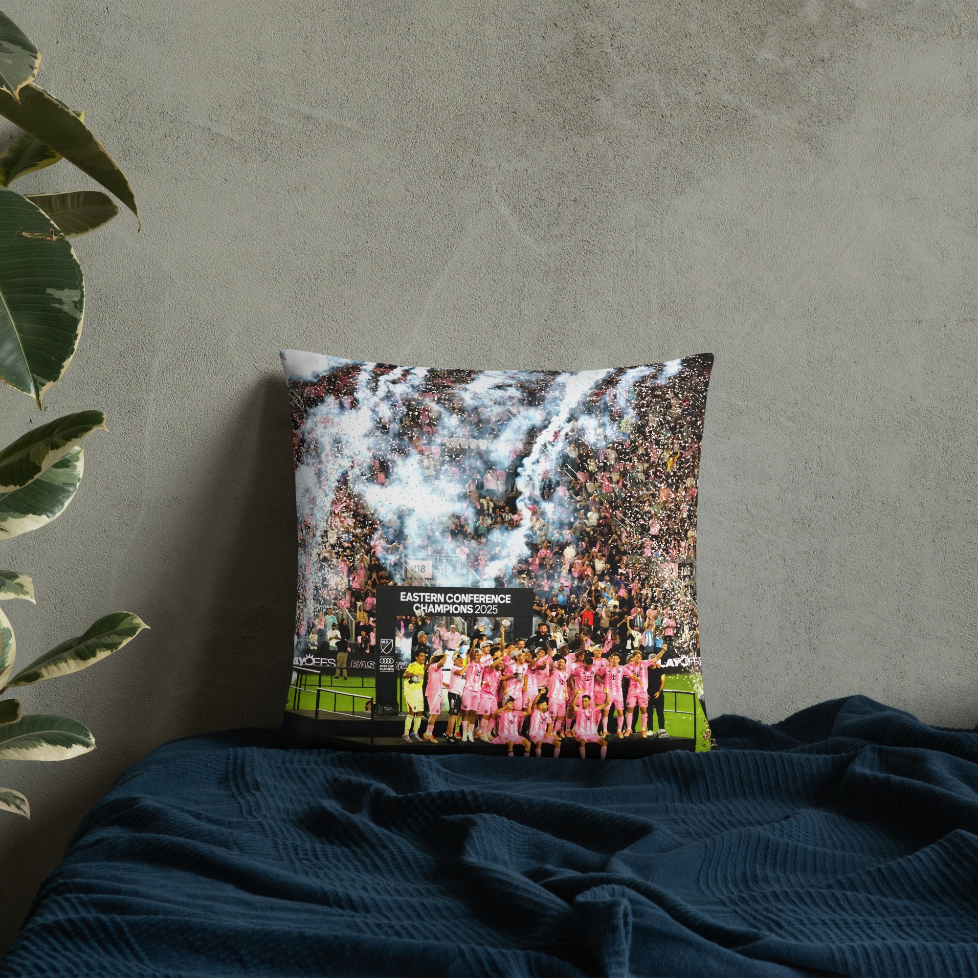 Inter Miami CF - Eastern Conference Championship Pillow - Stadium Vagabond