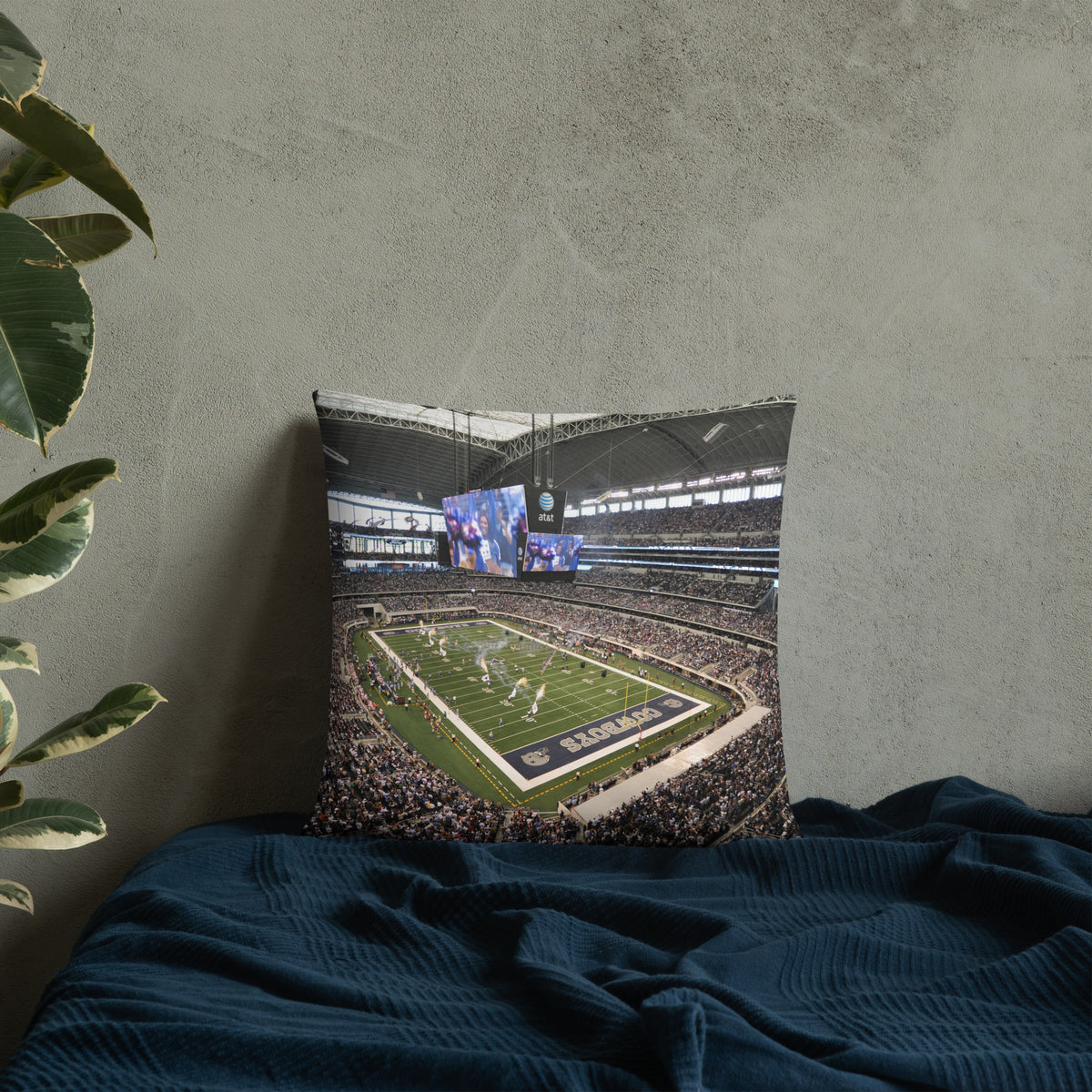 Dallas Cowboys AT&T Stadium Double - Sided Pillow - Stadium Vagabond