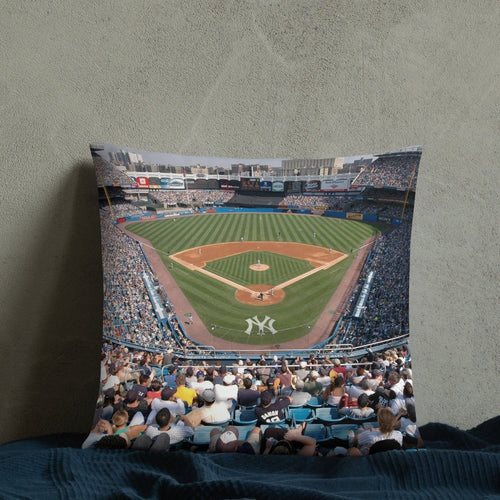 House - Divided Red Sox vs Yankees Pillow - Stadium Vagabond