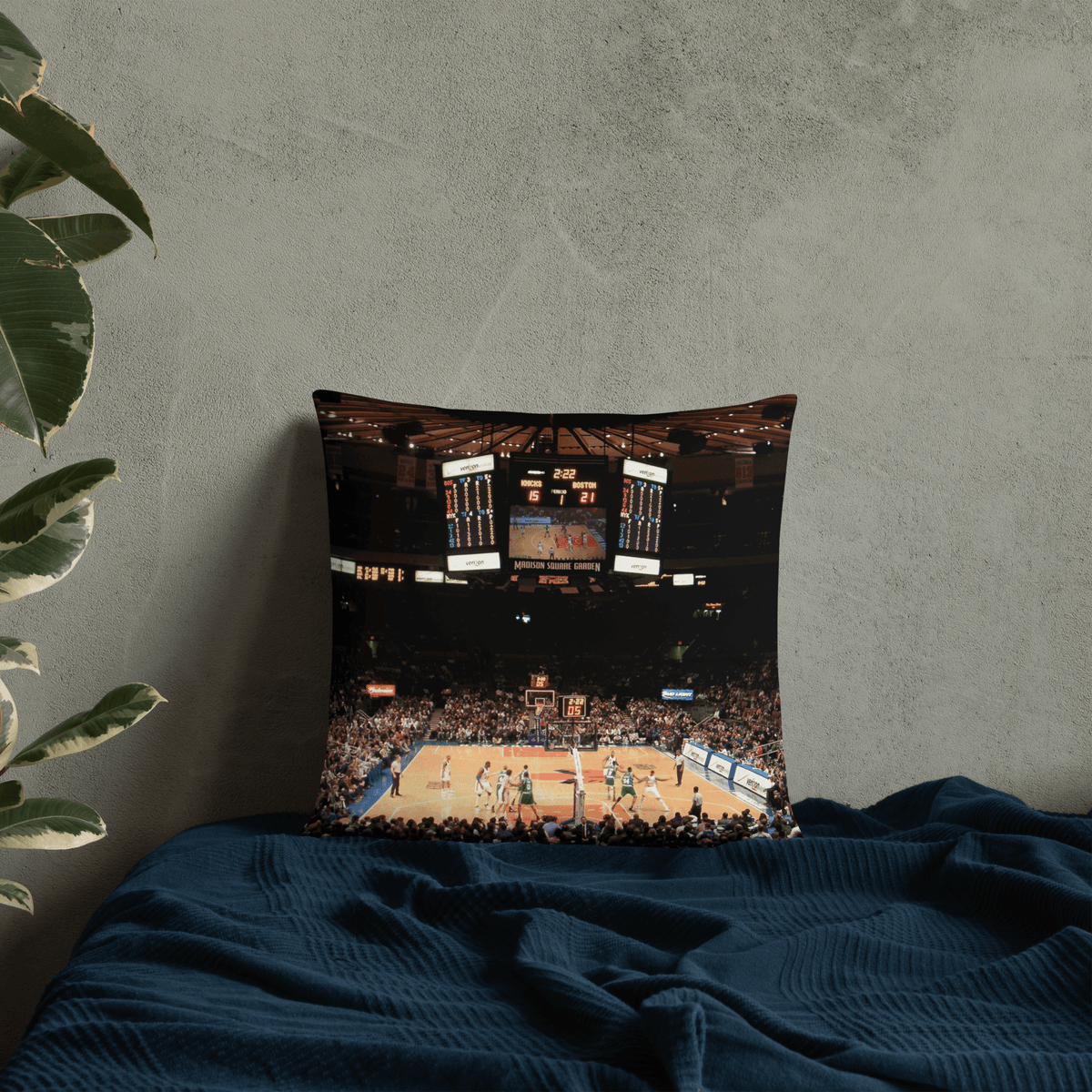 New York Knicks - Madison Square Garden Pillow - Stadium Vagabond