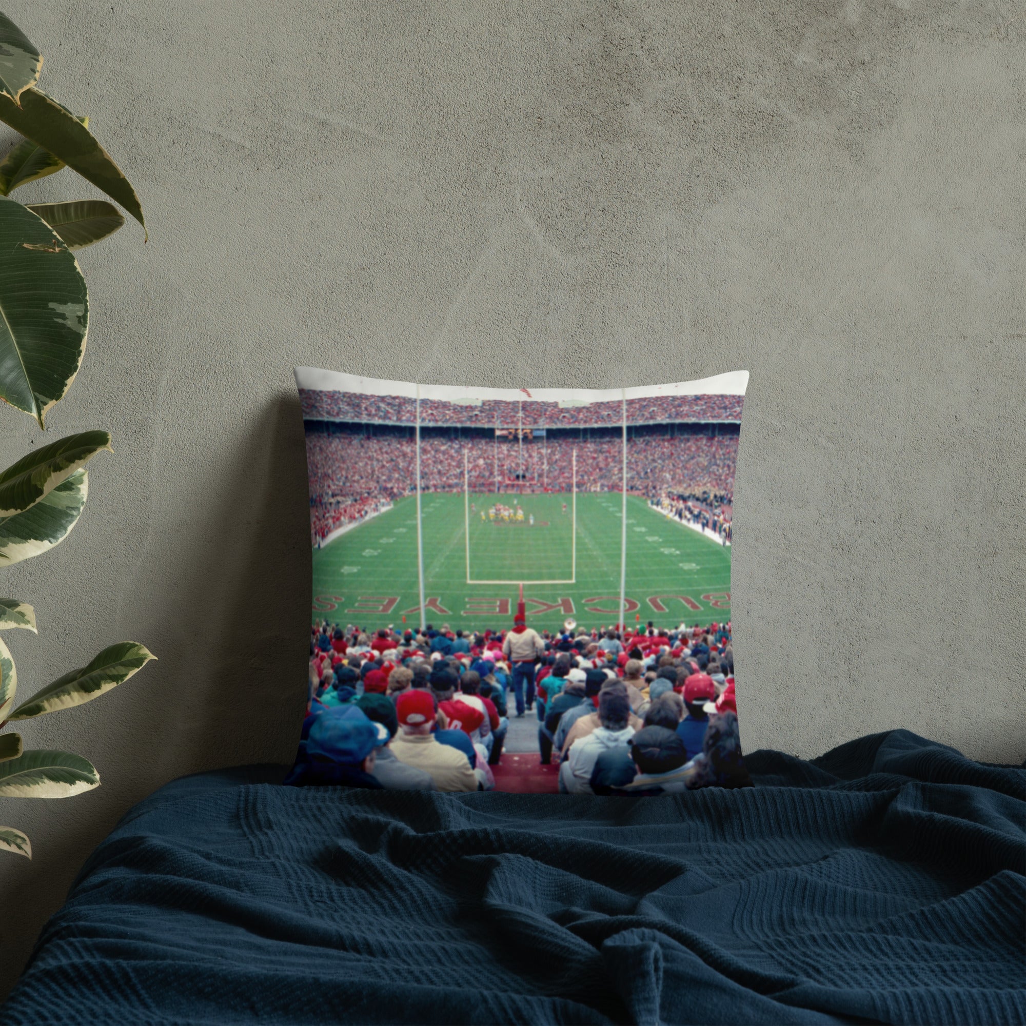 Ohio State Buckeye Pillow - 30 Years Later - Stadium Vagabond